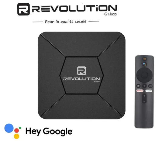 TV BOX Android 14 Révolution X197 Avec Abonnement 12 Mois